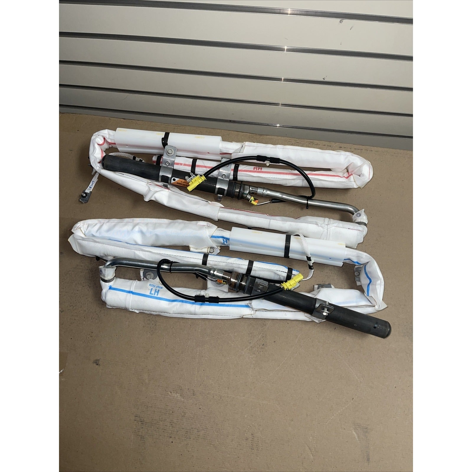 2014-2018 Chevy Silverado Crew Cab LH & RH Roof Airbag Curtain Set OEM