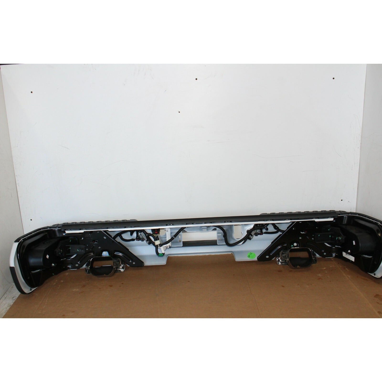 2019-2026 GMC Sierra Chevy Silverado 1500 Rear Bumper W/SENS OEM Summit White