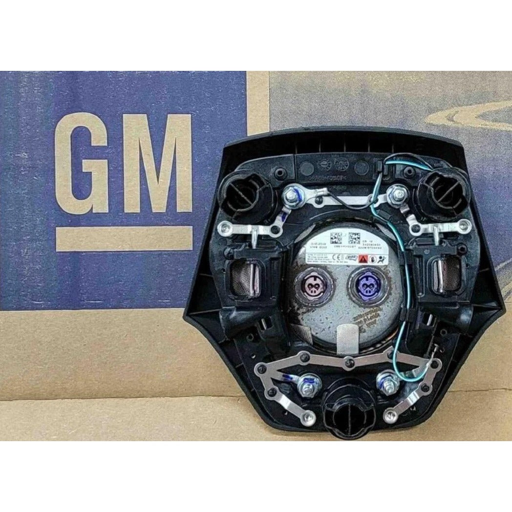 2016-2024 Chevrolet CAMARO DRIVER WHEEL AIRBAG BLACK OEM AIR BAG