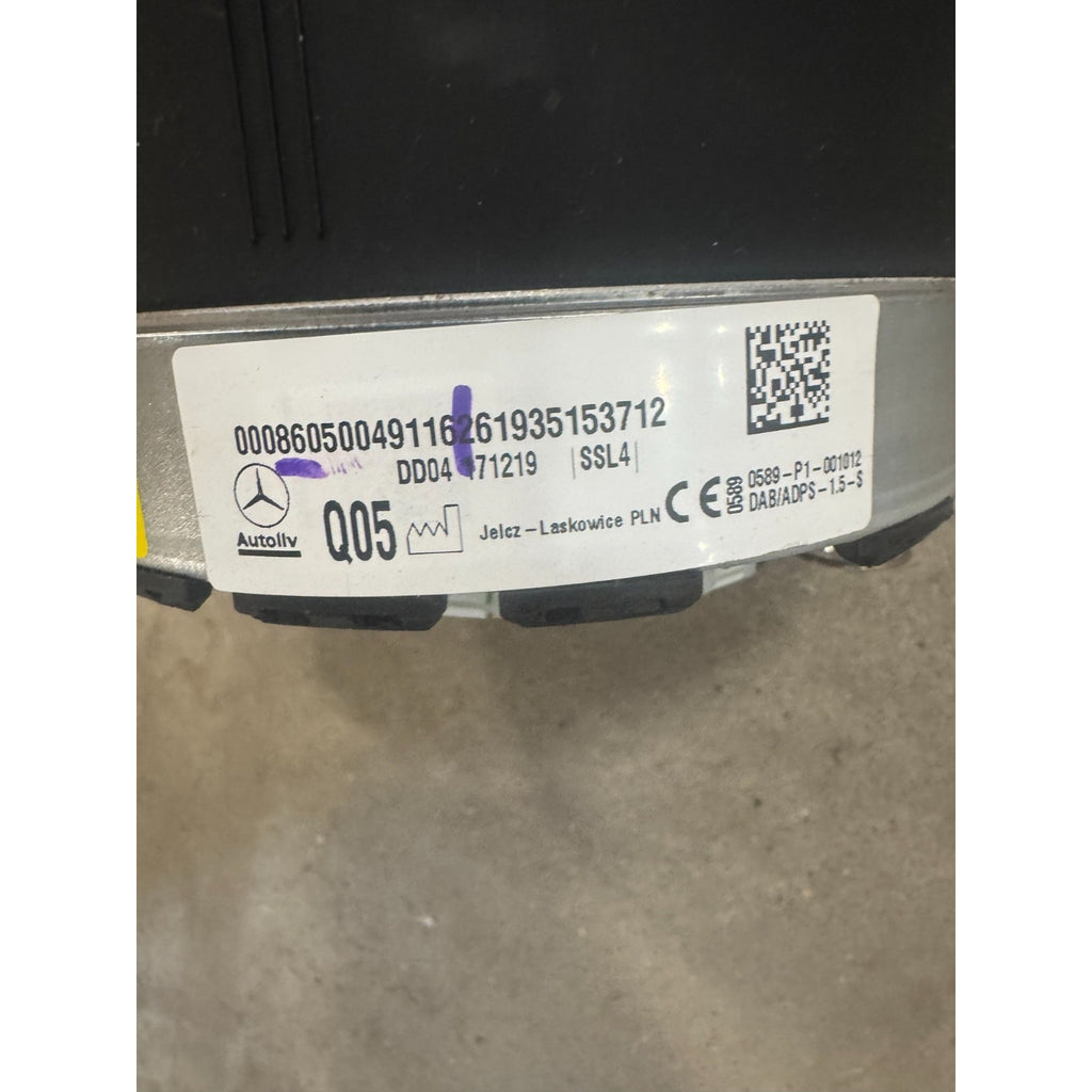 2019 Mercedes-Benz E 53 AMG Driver Wheel Airbag Black OEM