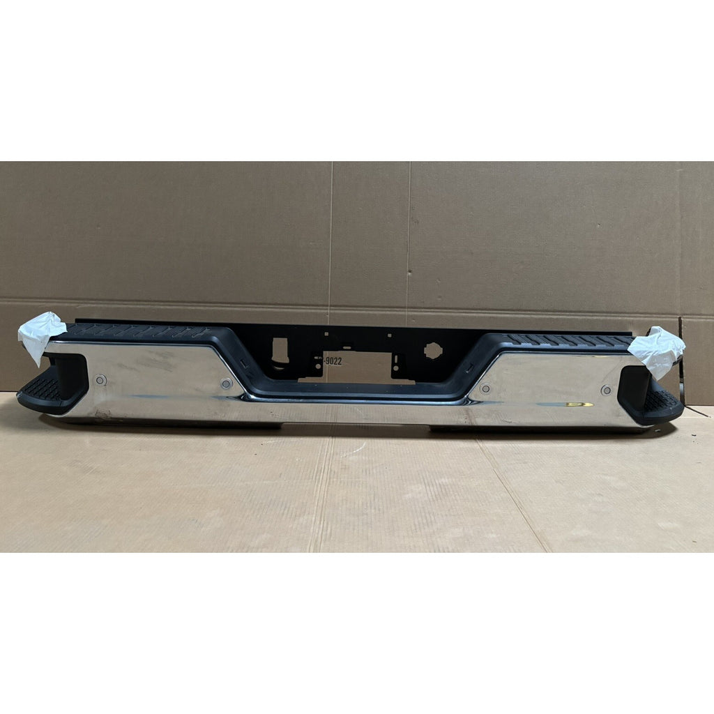 2020-2025 GMC Sierra 2500HD/3500HD  Rear Bumper Assembly W/ Sensors OEM CHROME