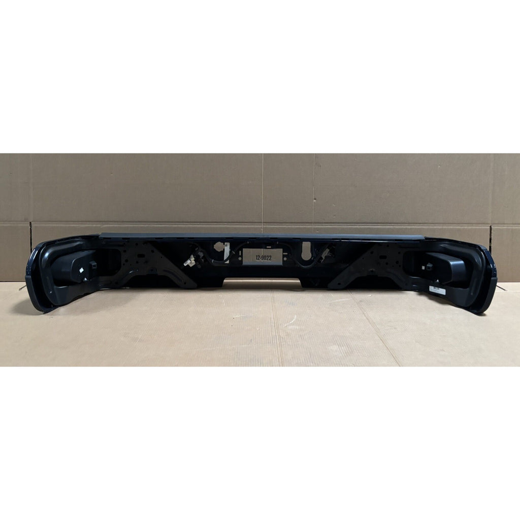 2020-2025 GMC Sierra 2500HD/3500HD Rear Bumper Assembly W/O SENSORS OEM BLUE