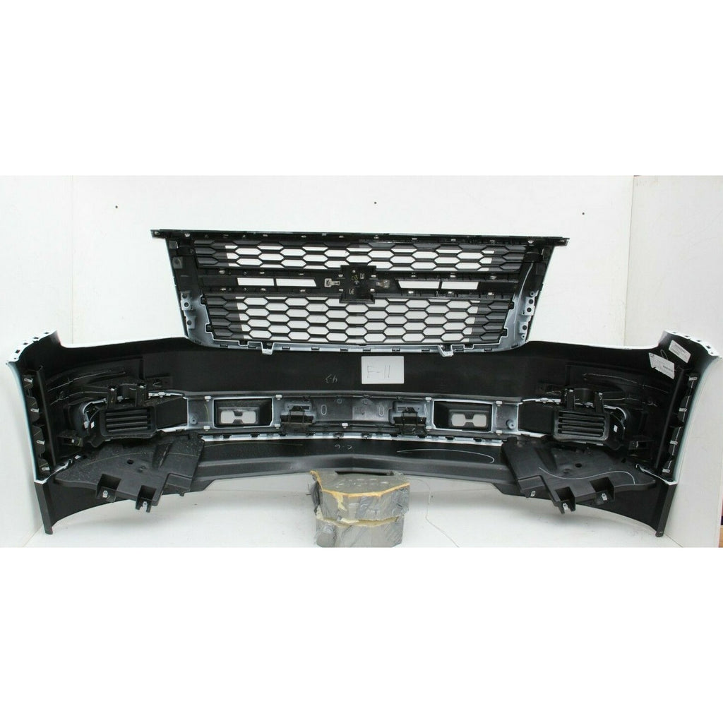 2015-2020 Chevy Tahoe Suburban Front Bumper ASM W/Tow Summit White OEM F11