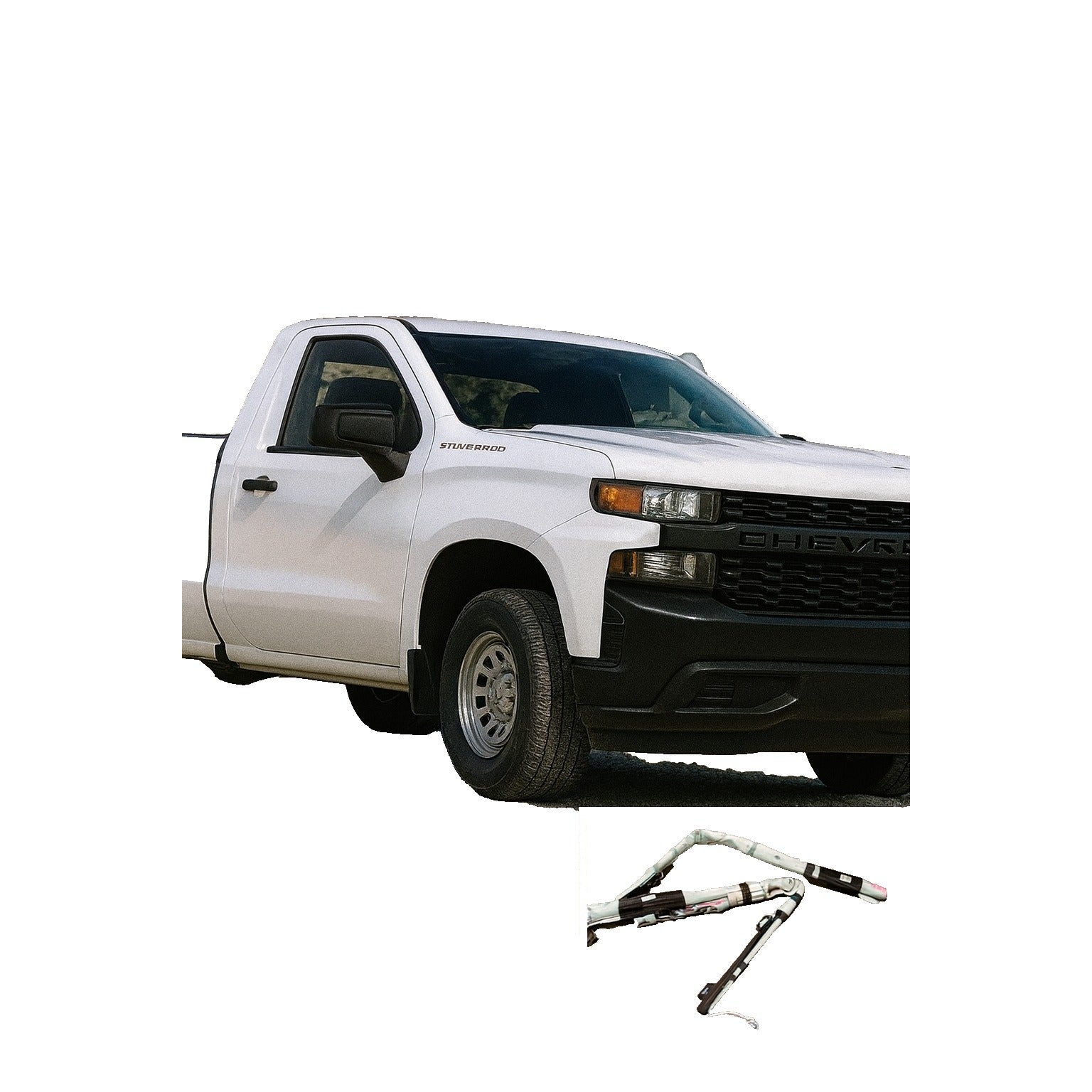 2020-2025 Chevy Silverado 1500-3500HD 2 door REGULAR CAB LH and RH Roof Airbag Set